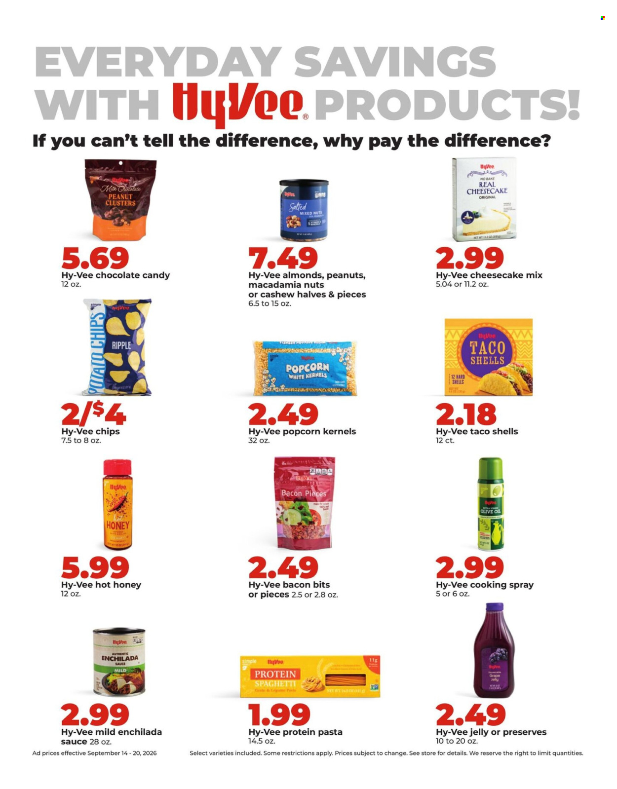 Hy-Vee ad  - 09.14.2026 - 09.20.2026. Page 18