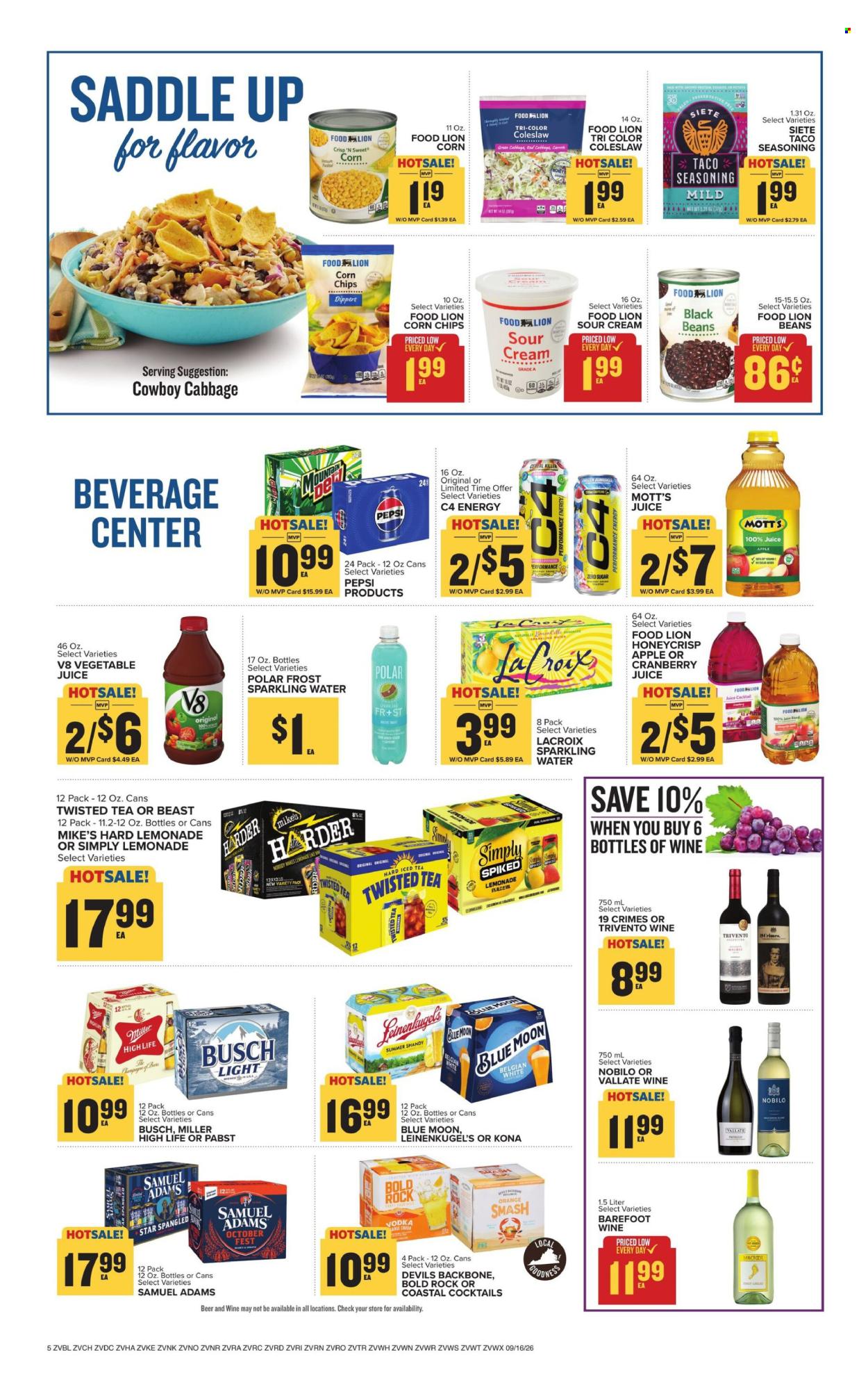 Food Lion ad  - 09.16.2026 - 09.22.2026. Page 6