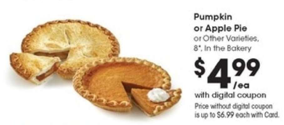 Pumpkin or Apple Pie