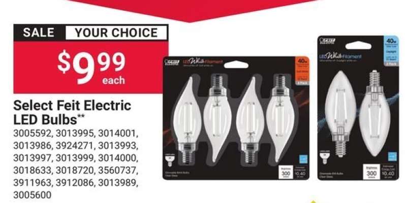 Select Feit Electric LED Bulbs
