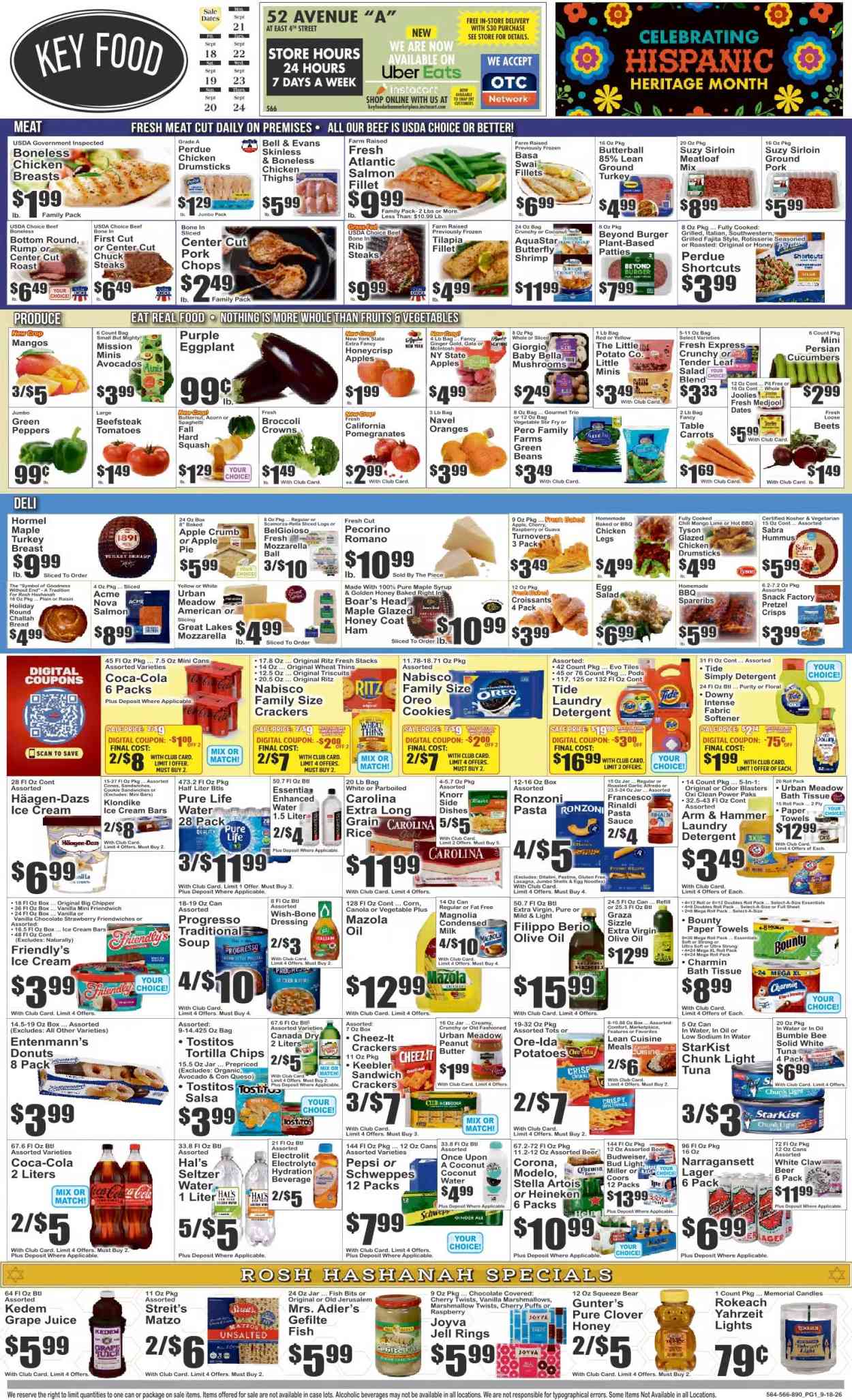 Key Food ad  - 09.18.2026 - 09.24.2026. Page 1