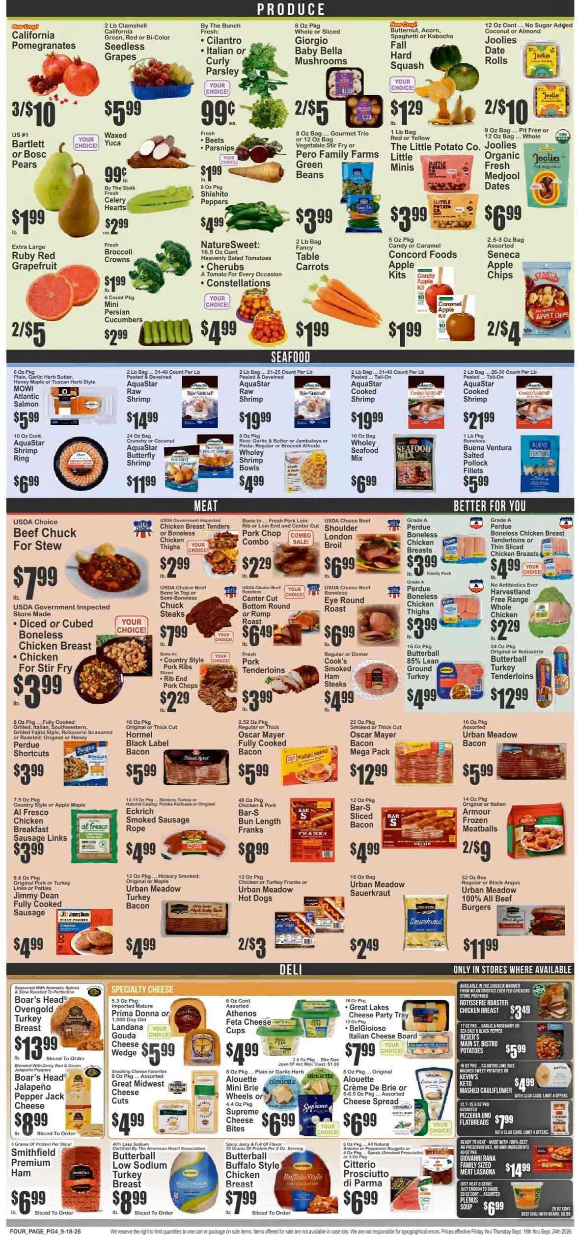 Key Food ad  - 09.18.2026 - 09.24.2026. Page 4