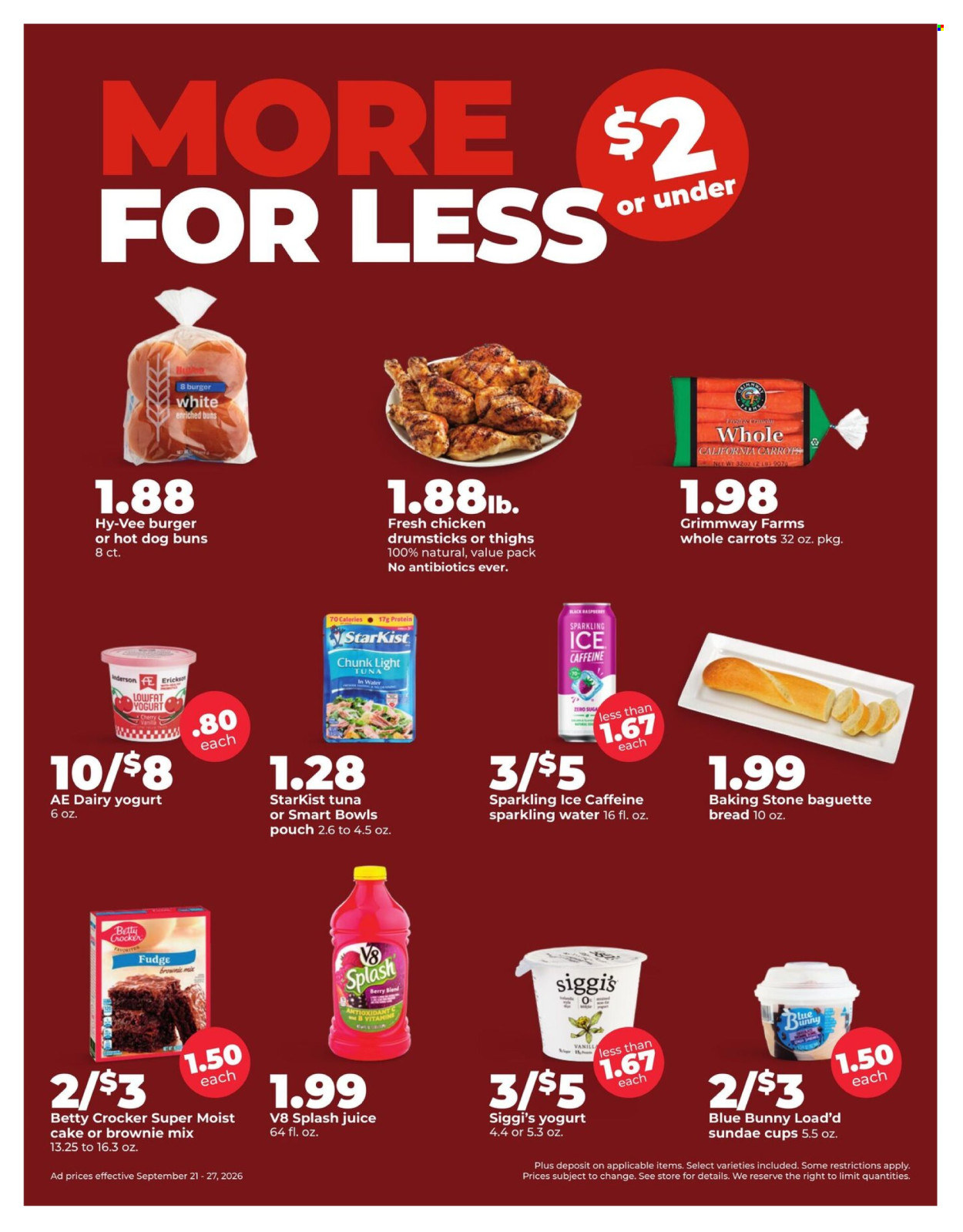 Hy-Vee ad  - 09.21.2026 - 09.27.2026. Page 3