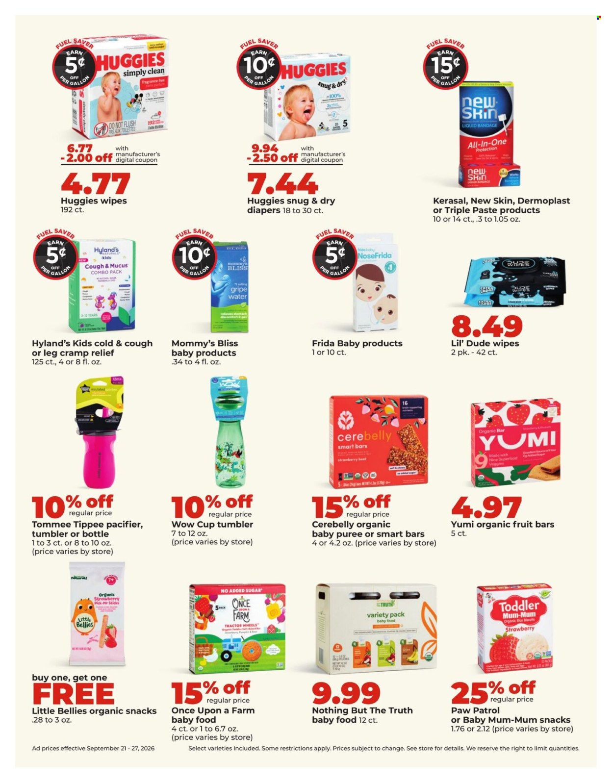 Hy-Vee ad  - 09.21.2026 - 09.27.2026. Page 40