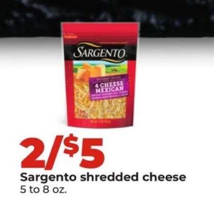 Sargento Shredded Cheese