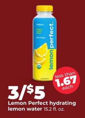 Lemon Perfect Hydrating Lemon Water