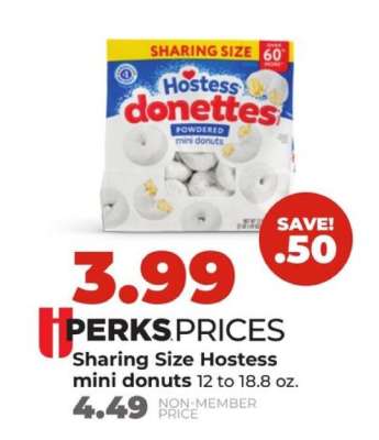 Sharing Size Hostess mini donuts