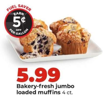 Bakery Fresh Jumbo Loaded Muffins