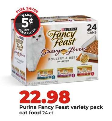 Purina Fancy Feast variety pack cat food