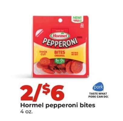 Hormel pepperoni bites