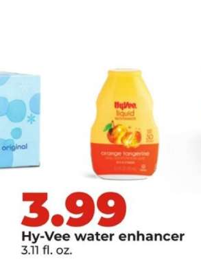 Hy-Vee water enhancer