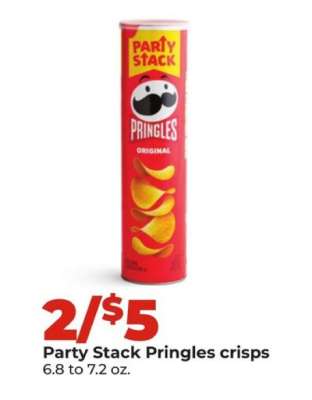 Party Stack Pringles crisps