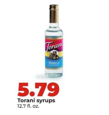 Torani Syrups