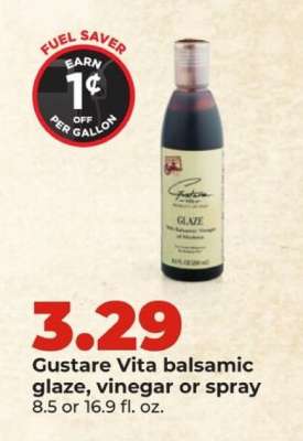 Gustare Vita balsamic glaze, vinegar or spray