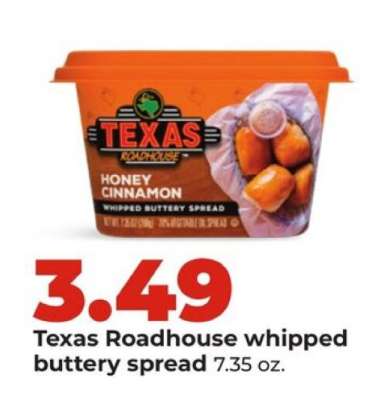 Texas Roadhouse whipped buttery spread