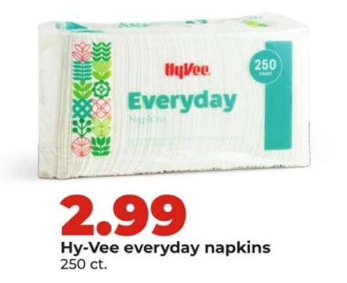 Hy-Vee everyday napkins