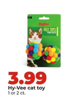 Hy-Vee cat toy