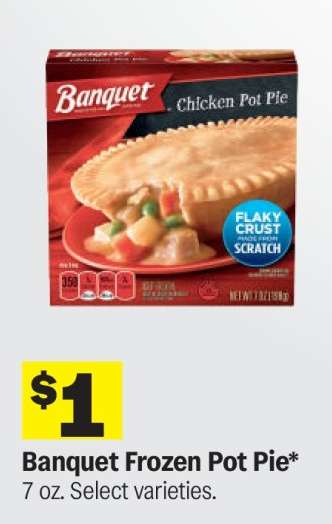 Banquet Frozen Pot Pie