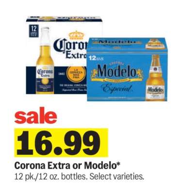 Corona Extra or Modelo