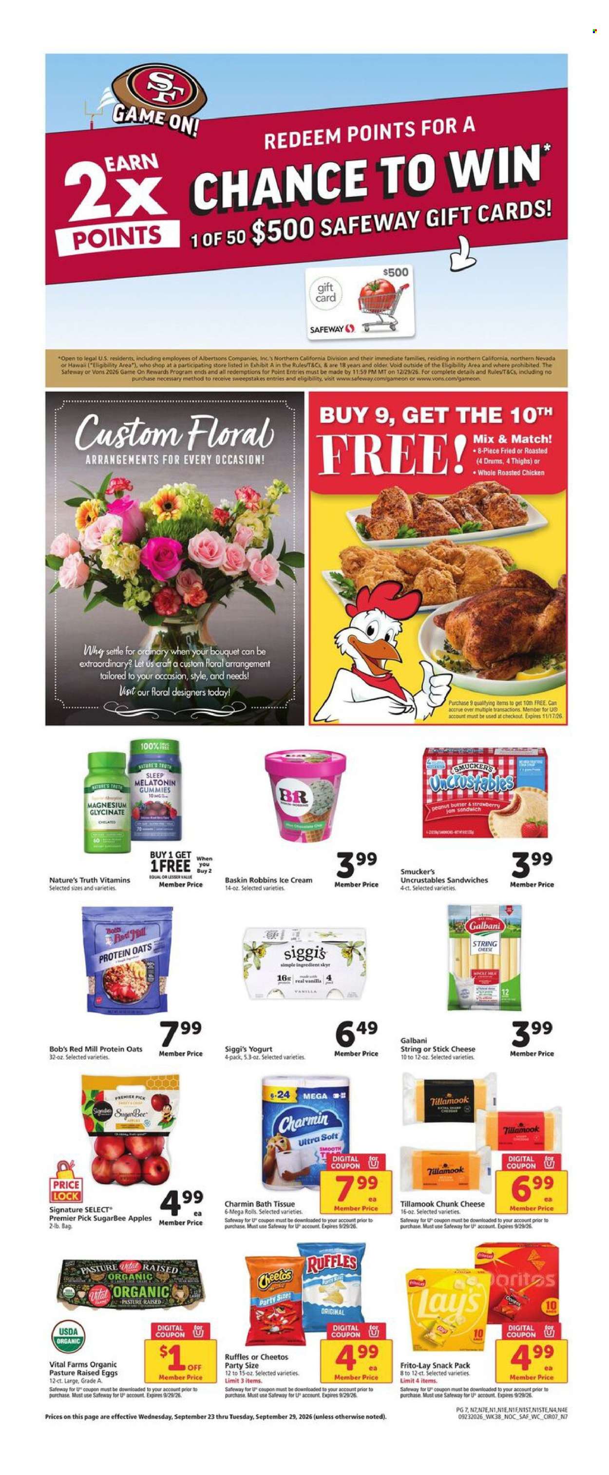 Safeway ad  - 09.23.2026 - 09.29.2026. Page 7