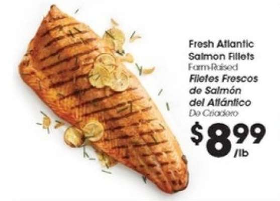 Fresh Atlantic Salmon Fillets