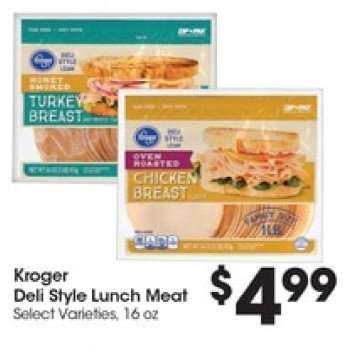 Kroger Deli Style Lunch Meat