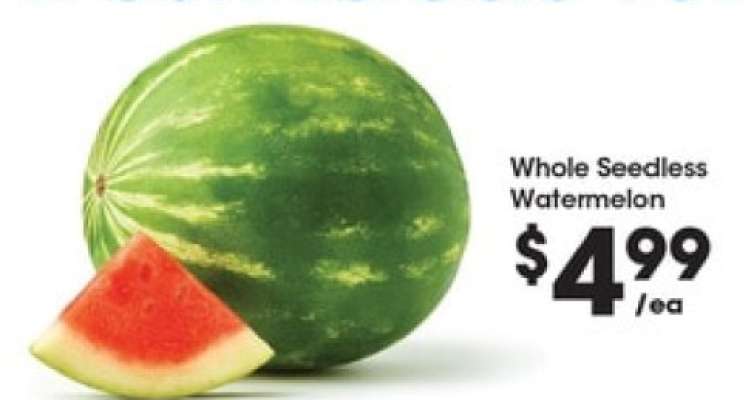 Whole Seedless Watermelon