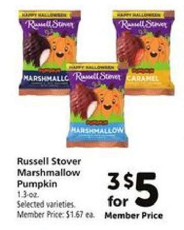 Russell Stover Marshmallow Pumpkin
