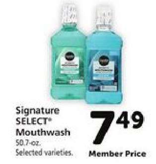 Signature SELECT Mouthwash