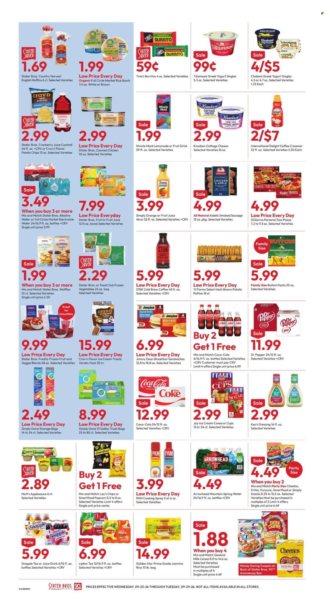 Stater Bros. ad  - 09.23.2026 - 09.29.2026. Page 2
