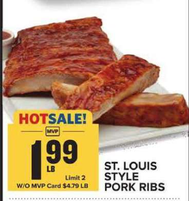 St. Louis Style Pork Ribs