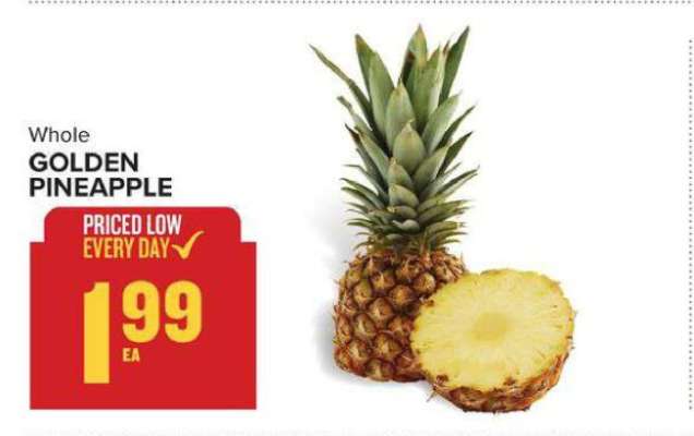 Whole Golden Pineapple