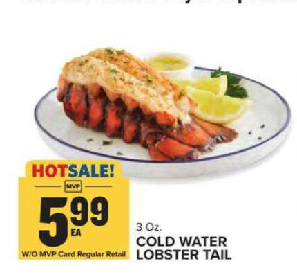 Cold Water Lobster Tail