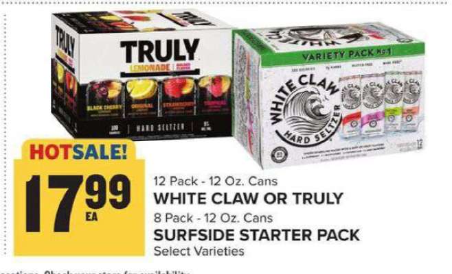 White Claw or Truly*