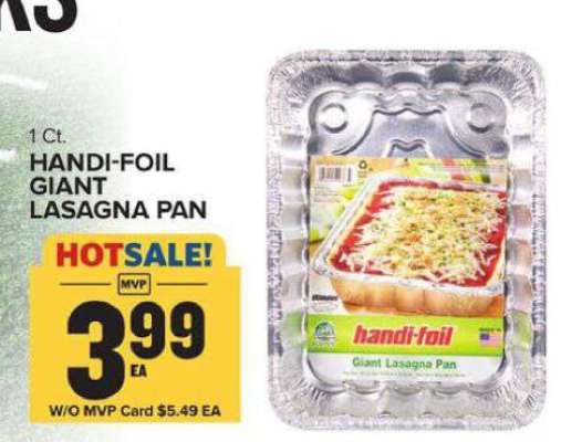 HANDI-FOIL GIANT LASAGNA PAN