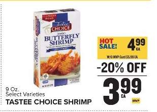 Tastee Choice Shrimp