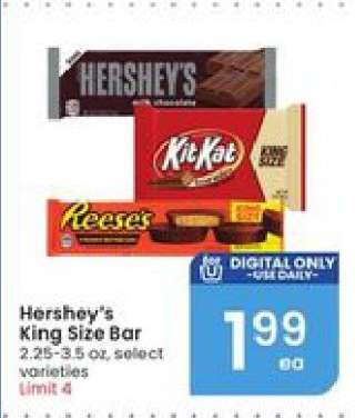 Hershey's King Size Bar