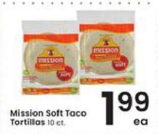 Mission Soft Taco Tortillas