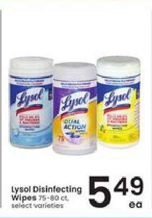 Lysol Disinfecting Wipes