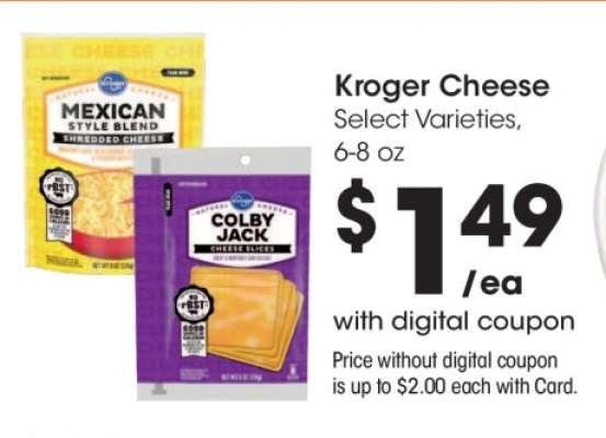 Kroger Cheese