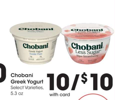 Chobani Greek Yogurt