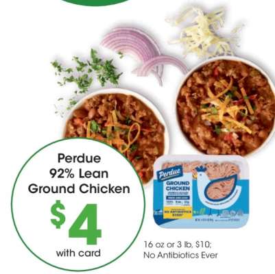 Perdue 92% Lean Ground Chicken