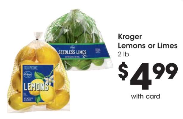 Kroger Lemons or Limes