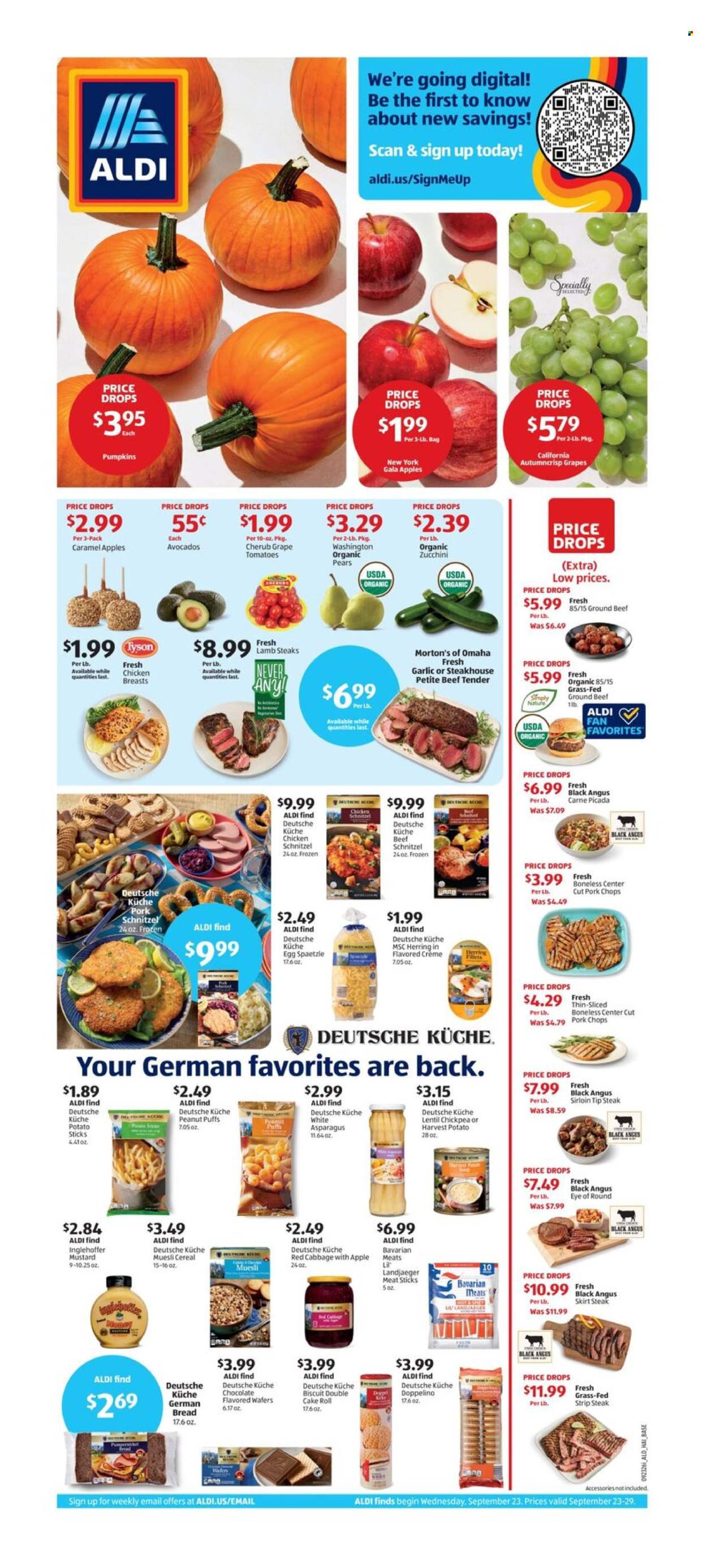 ALDI ad  - 09.23.2026 - 09.29.2026. Page 1