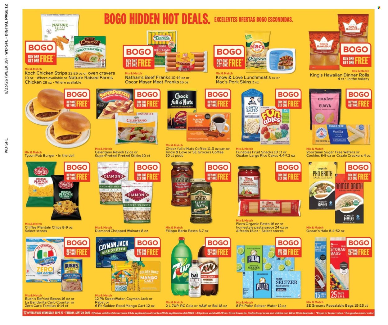 Winn Dixie ad  - 09.23.2026 - 09.29.2026. Page 12