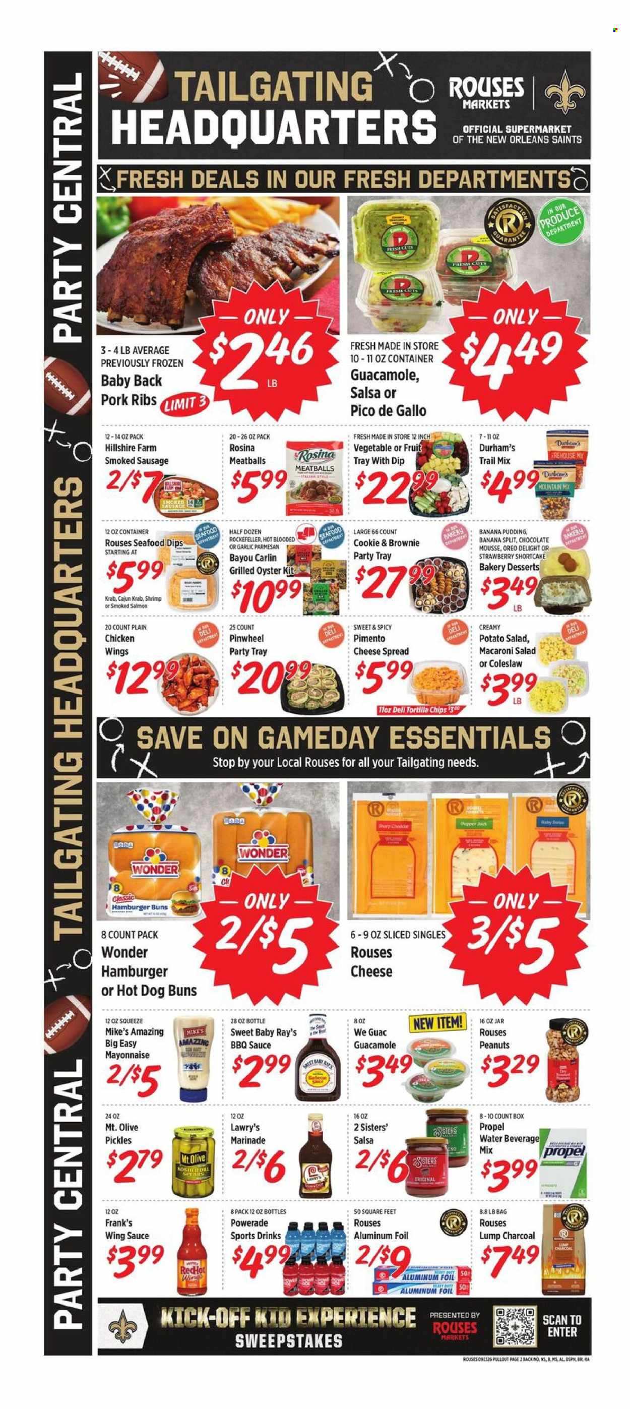 Rouses Markets ad  - 09.23.2026 - 09.30.2026. Page 3