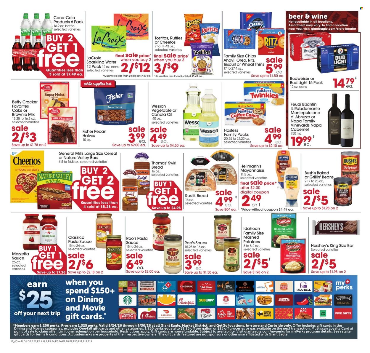 Giant Eagle ad  - 09.24.2026 - 09.30.2026. Page 12
