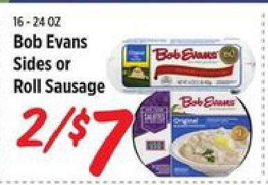 Bob Evans Sides or Roll Sausage
