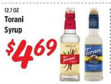 Torani Syrup