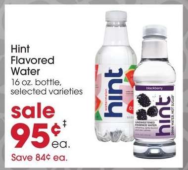 Hint Flavored Water